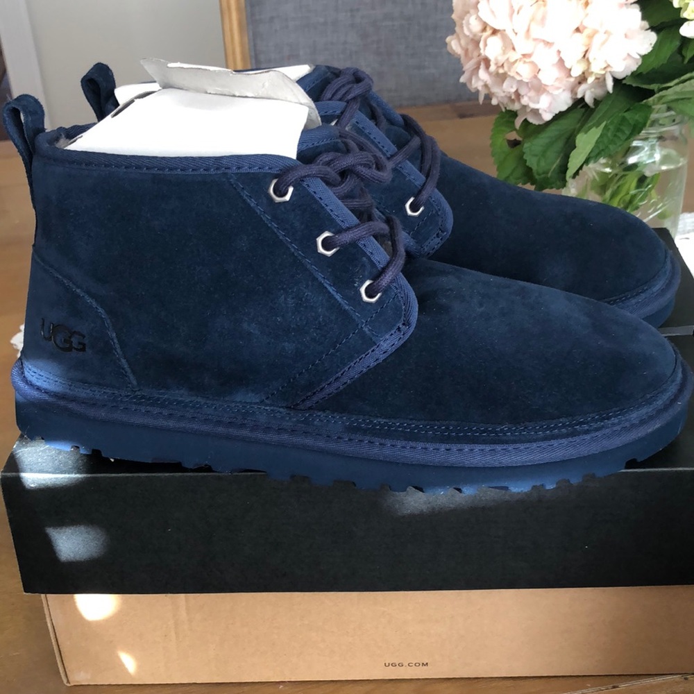 Brand new UGG navy men’s loafer boot shoes size 11